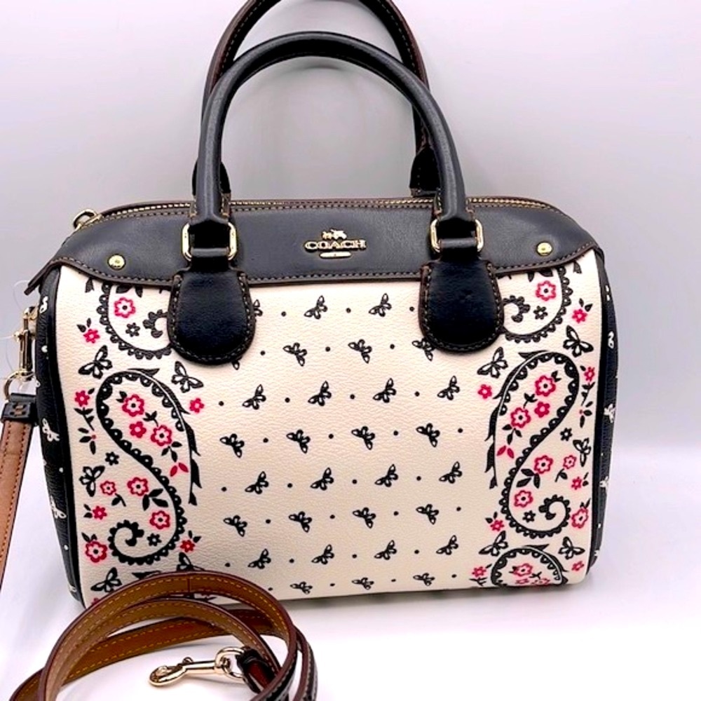 Coach Mini Bennett Butterfly Bandana